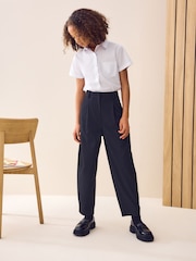 Schwarz - Barrel Leg School Trousers (9-18yrs) - Bild 3 von 5