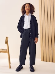 Schwarz - Barrel Leg School Trousers (9-18yrs) - Bild 4 von 5