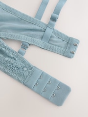 Blue Non Pad Balcony Premium Lace Bra - Image 11 of 11