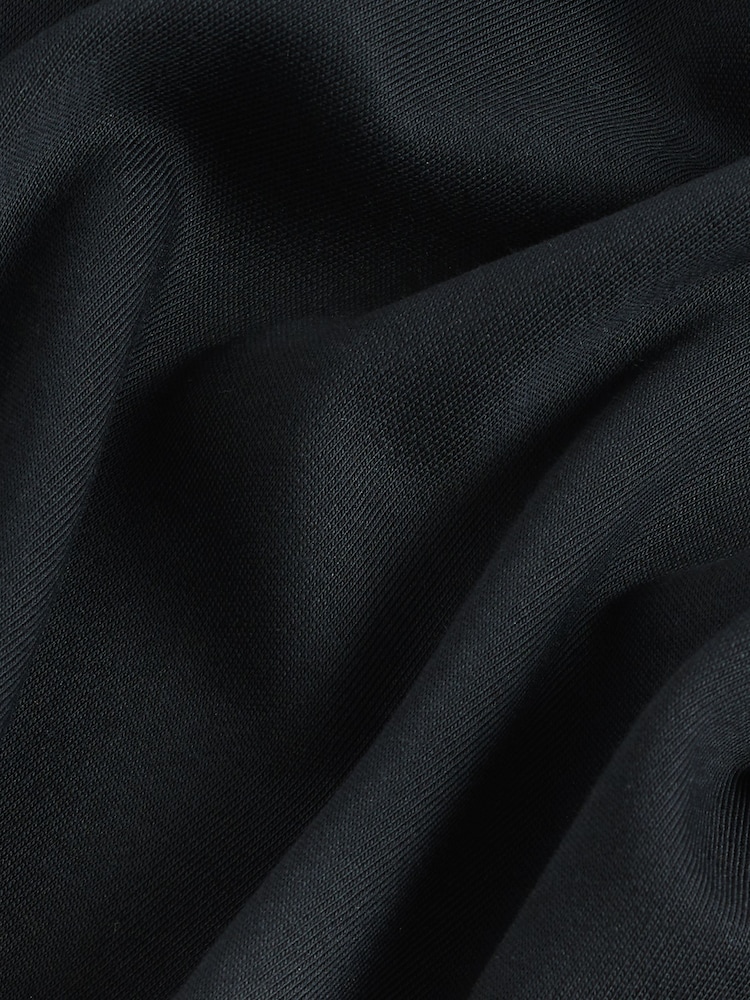 Black Signature Supima® Heavyweight Polo Shirt - Image 9 of 9 Black Signature Supima® Heavyweight Polo Shirt - Image 9 of 9
