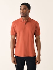 Naranja - Corte estándar - Polo de manga corta de piqué - Imagen 1 de 5