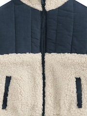Mamas & Papas Fleece 100% Cotton Jacket - Image 2 of 2
