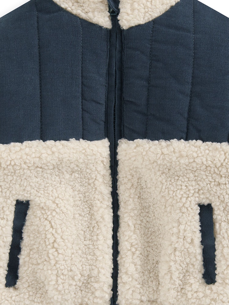 Mamas & Papas Fleece 100% Cotton Jacket - Image 2 of 2