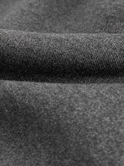 Grey Pull-On Cotton Rich Jersey Stretch Wide Leg Trousers (3-17yrs) - Image 8 of 8