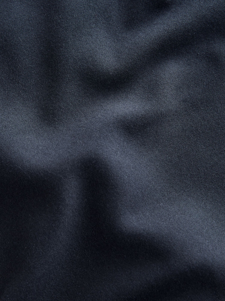 Navy Blue Signature Supima® Heavyweight Polo Shirt - Image 9 of 9