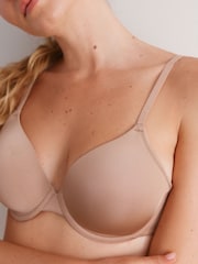 črna/bela/Praline kožna barva - Ultimate Comfort Smoothing T-Shirt Bras A-E 3 Pack - Slika 5 iz 12
