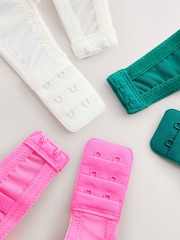 Cream/Pink/Green Non Pad Full Cup Lace Bras 3 Pack - Image 14 of 14
