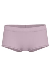 Victoria's Secret Violet Pearl Purple Short Logo Pointelle Knickers - Image 3 of 3