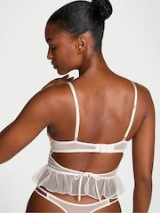 Victoria's Secret Bloom Blue Triangle Wildflower Embroidery Bra Top - Image 2 of 2