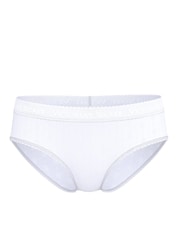Victoria's Secret White Hipster Logo Pointelle Knickers - Image 3 of 3