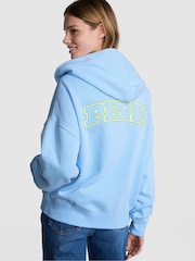 Victoria's Secret PINK Blue Dancer Zip Up Hoodie - Image 2 of 4