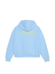 Victoria's Secret PINK Blue Dancer Zip Up Hoodie - Image 4 of 4
