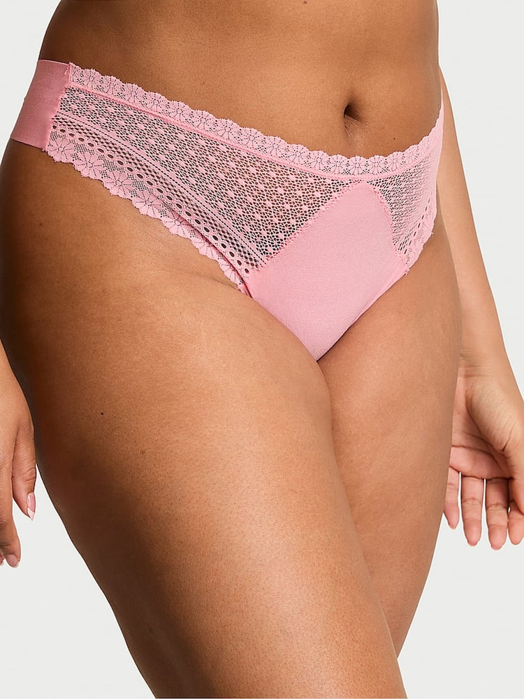 Victoria's Secret Pink Hope Thong Knickers - Image 1 of 3 Victoria's Secret Pink Hope Thong Knickers - Image 1 of 3