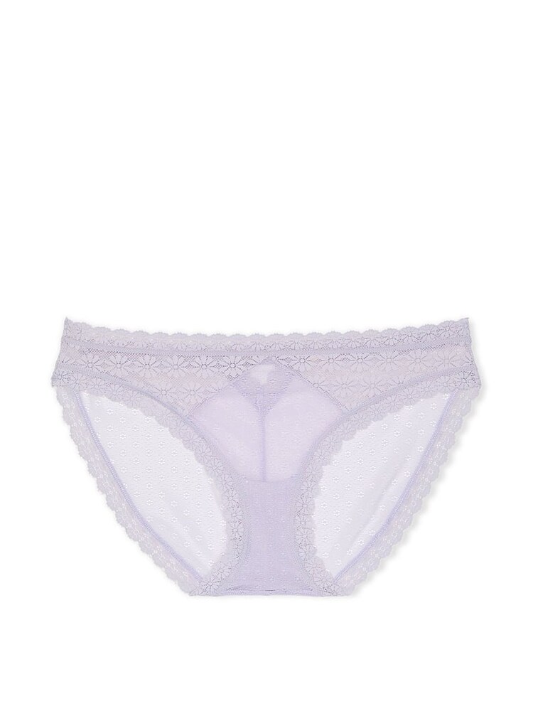 Victoria's Secret Feather Purple Bikini Knickers - Image 3 of 3 Victoria's Secret Feather Purple Bikini Knickers - Image 3 of 3
