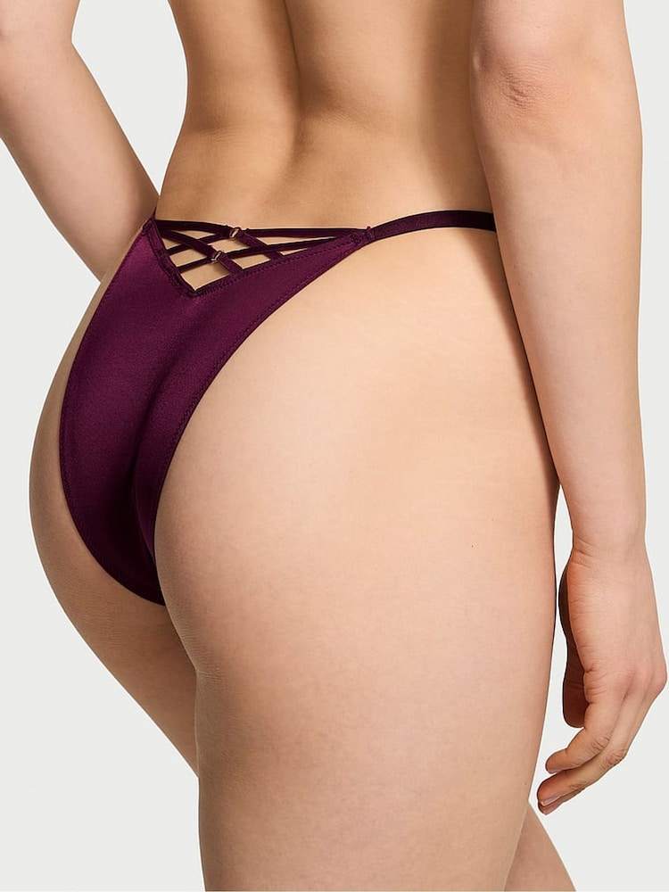 Victoria's Secret Kir Red Brazilian Knickers - Image 2 of 4