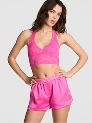 Victoria's Secret PINK Pink Gossip Short TENCEL™ Pyjama Bottoms - Image 1 of 2