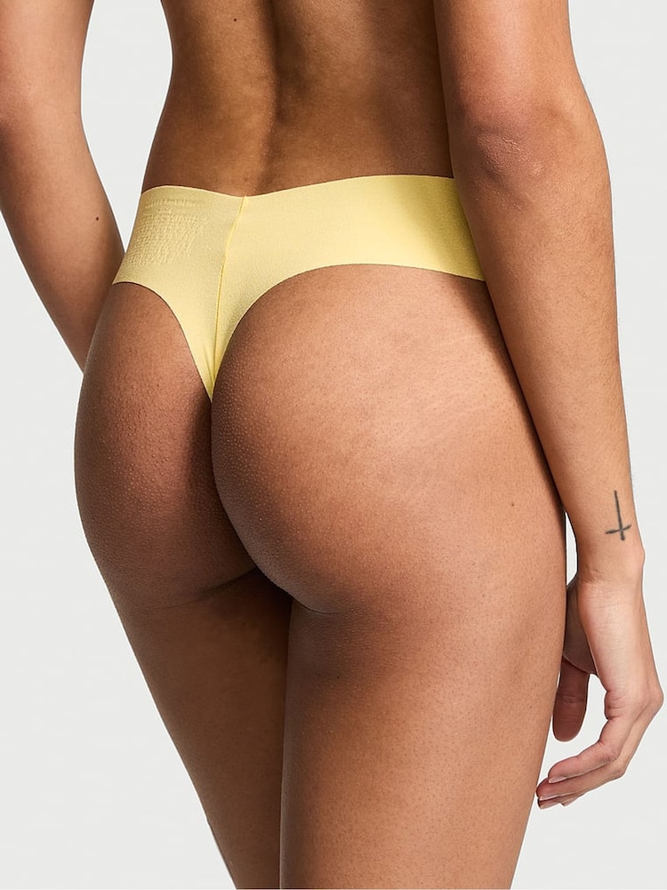 Victoria's Secret Yellow Tulip Thong Knickers - Image 2 of 3