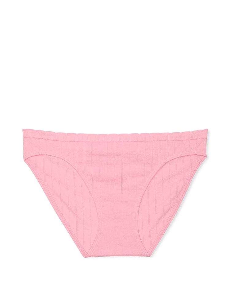 Victoria's Secret Pink Hope Bikini Ribbed Knickers - Image 3 of 3