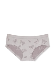 Victoria's Secret Silver Pearl Grey Butterfly Hipster Knickers - Image 3 of 3