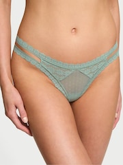 Victoria's Secret Seasalt Green Double Strap Thong Knickers - Image 1 of 3