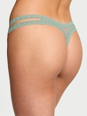 Victoria's Secret Seasalt Green Double Strap Thong Knickers - Image 2 of 3