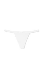 Victoria's Secret White G String Ribbed Knickers - Image 3 of 3