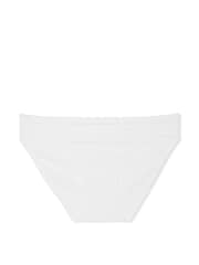 Victoria's Secret White Bikini Ribbed Knickers - Image 3 of 3