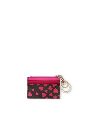 Victoria's Secret Pink Hearts Card Holder Keyring - Image 2 of 2