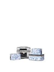 Victoria's Secret White Floral 4 in 1 Makeup Bag - Image 1 of 2
