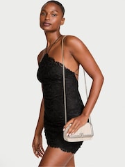 Victoria's Secret Gold Champagne Crossbody Bag - Image 3 of 4