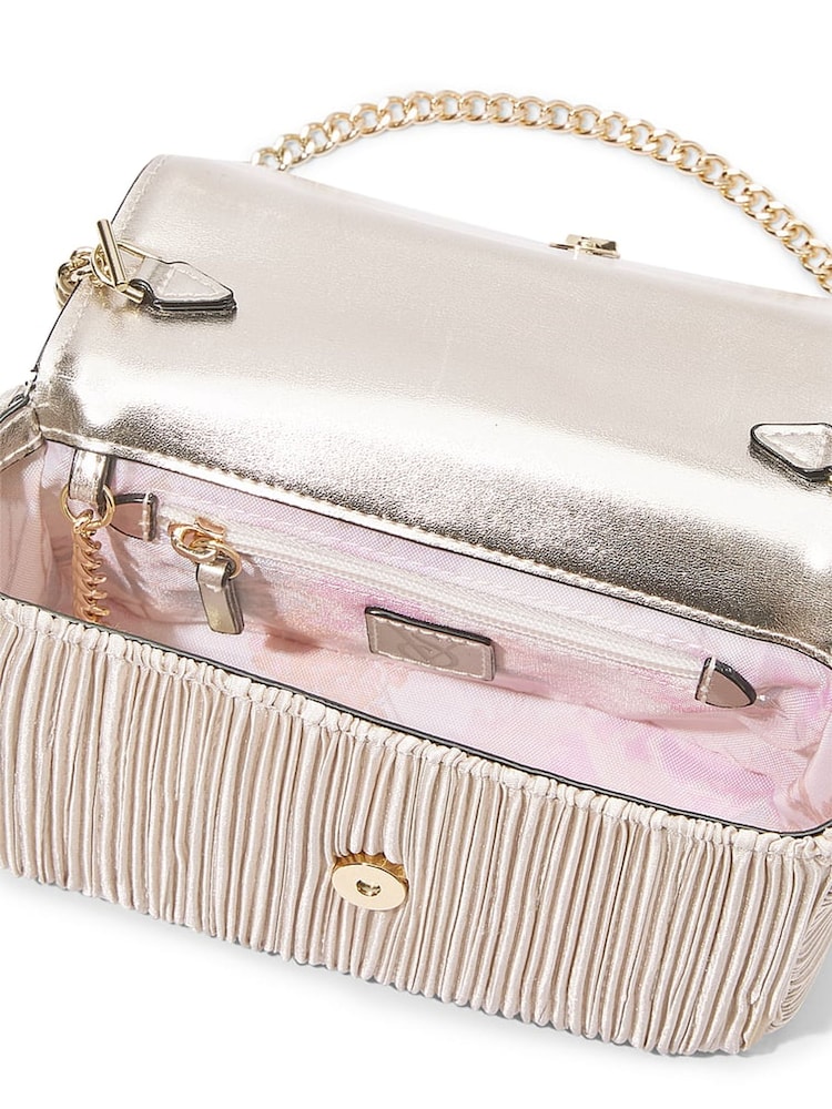 Victoria's Secret Gold Champagne Crossbody Bag - Image 4 of 4