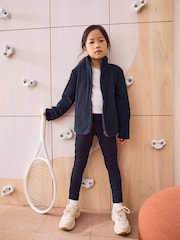 Black Zip-Up Fleece Jacket With Pockets (3-16yrs) - Image 2 of 8