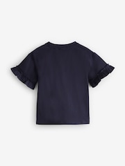 Baker by Ted Baker Frill Shoulder 100% Cotton T-Shirts 3 Pack - Image 5 of 7
