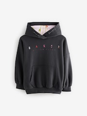 Baker by Ted Baker Oversized Back Print Hoodie - Bild 1 von 6