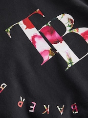 Baker by Ted Baker Oversized Back Print Hoodie - Bild 5 von 6