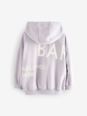 Baker by Ted Baker Oversized Back Print Hoodie - Image 2 of 5