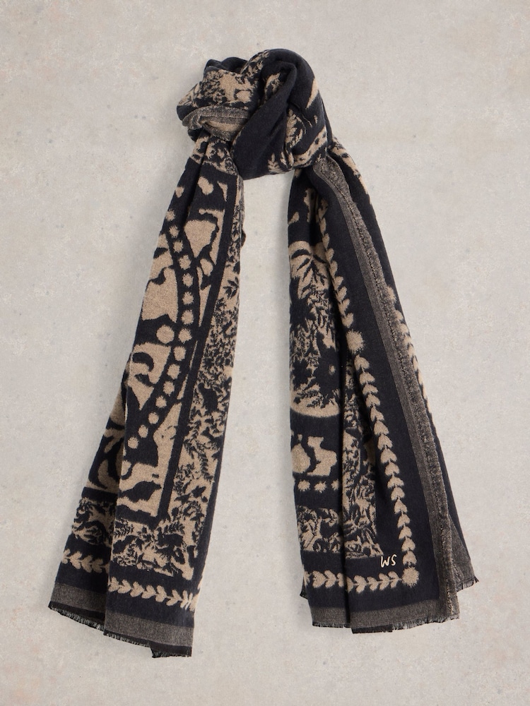 White Stuff Natural Selma Midweight Scarf - Image 1 of 3