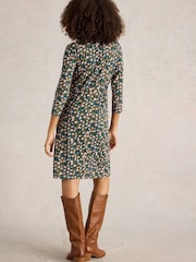 White Stuff Green Tallie Jersey Dress - Image 2 of 6