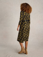 White Stuff Black Mia Jersey Dress - Image 2 of 6
