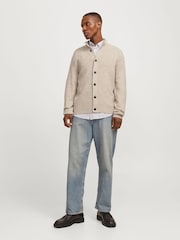 Jack & Jones gumb navzdol pletena pletena jopa - Slika 2 iz 6