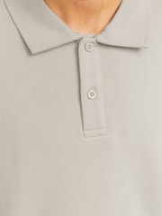 JACK & JONES Grey Relaxed Fit Polo Sweatshirt - Image 4 of 7