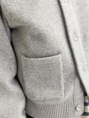 Jack & Jones V-izrez; z V-izrezom Pletena pletena jopa - Slika 5 iz 6