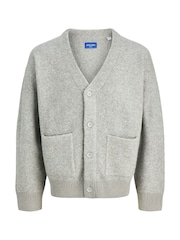 Jack & Jones V-izrez; z V-izrezom Pletena pletena jopa - Slika 6 iz 6