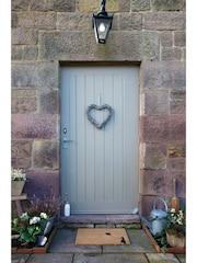 Artsy Mats Natural and Black Girl with a Balloon Graffiti Doormat - Image 4 of 12