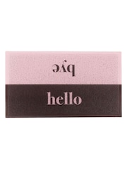 Artsy Mats Pink Hello Bye Doormat - Image 2 of 3