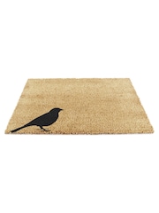 Artsy Mats Natural and Black Bird Doormat - Image 10 of 12