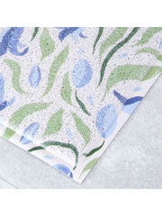 Artsy Mats Blue Bluebells Pattern Doormat - Image 3 of 3
