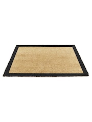 Artsy Mats Natural and Black Border Doormat - Image 11 of 12
