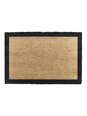 Artsy Mats Natural and Black Border Doormat - Image 7 of 12
