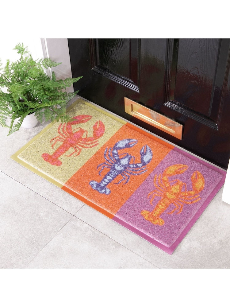 Artsy Mats Multi Lobster Doormat - Image 1 of 3